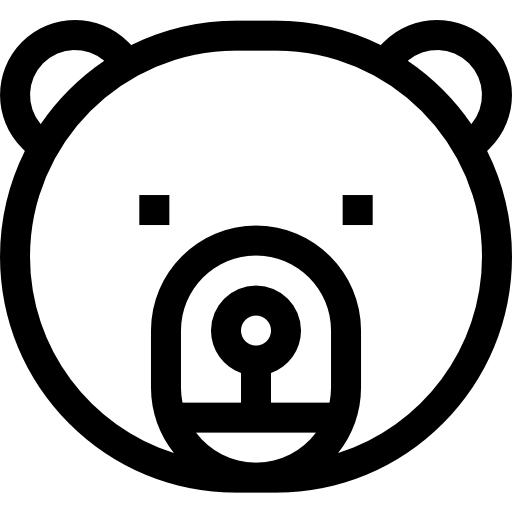 クマ Basic Straight Lineal icon