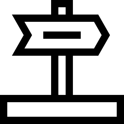 firmar Basic Straight Lineal icono