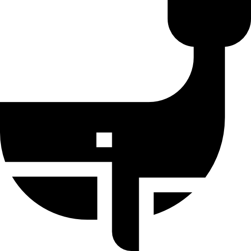 ballena Basic Straight Filled icono
