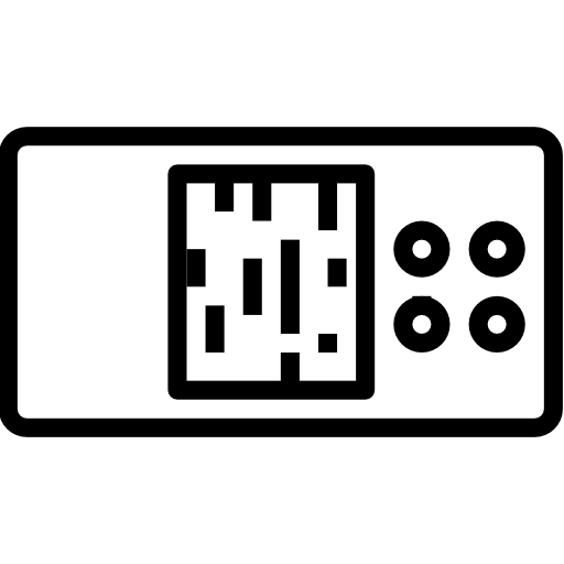 ologramma turkkub Lineal icona