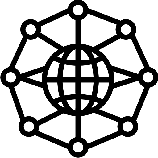 Globe turkkub Lineal icon