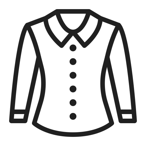 ropa Generic outline icono