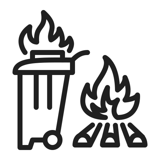 Burning Generic outline icon