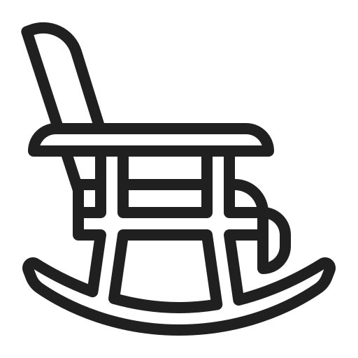 椅子 Generic outline icon