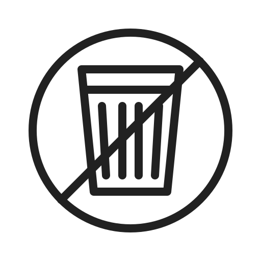 Trash Generic outline icon