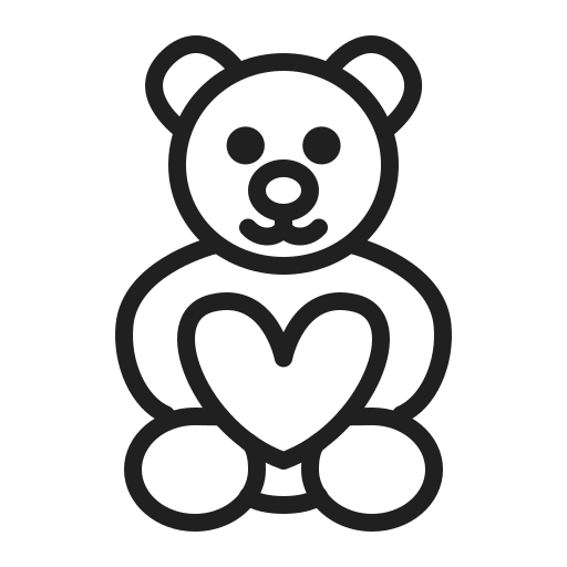 oso Generic outline icono