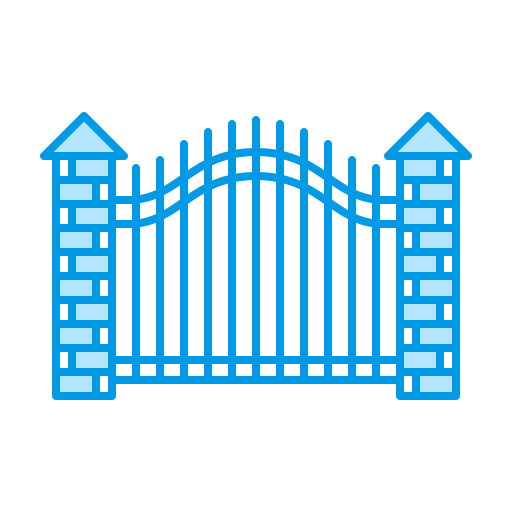 Ворота Generic color lineal-color иконка