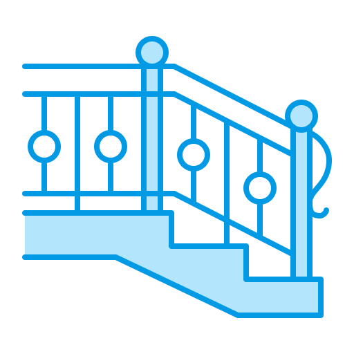 escadaria Generic color lineal-color Ícone
