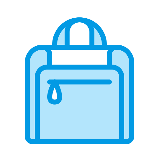 Bag Generic color lineal-color icon