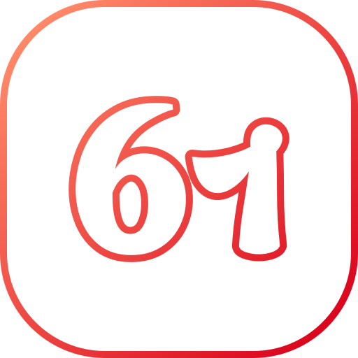 61 Generic gradient outline icon