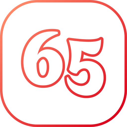 65 Generic gradient outline icon