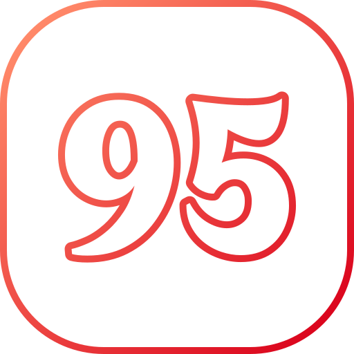 95 Generic gradient outline icon