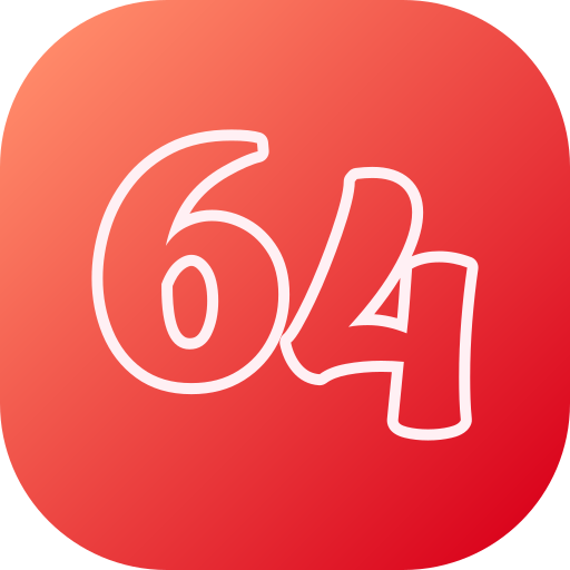 64 Generic gradient fill icono