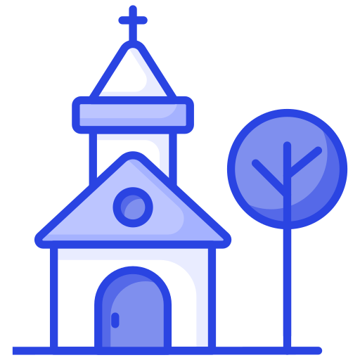 edificio della chiesa Generic color lineal-color icona