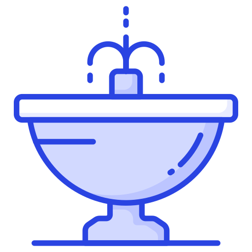 Fountain Generic color lineal-color icon