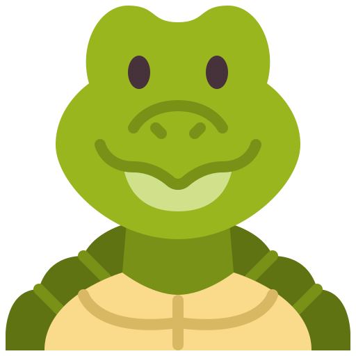 Turtle Generic color fill icon