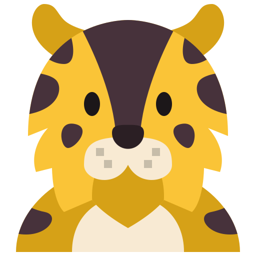 Леопард Generic color fill иконка