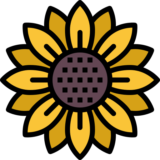 Sunflower Generic color lineal-color icon