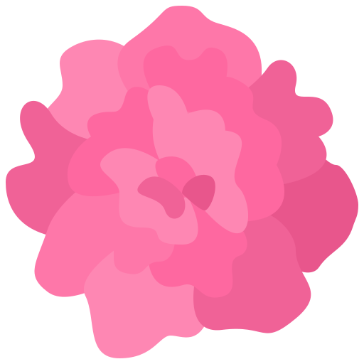 Carnation Generic color fill icon