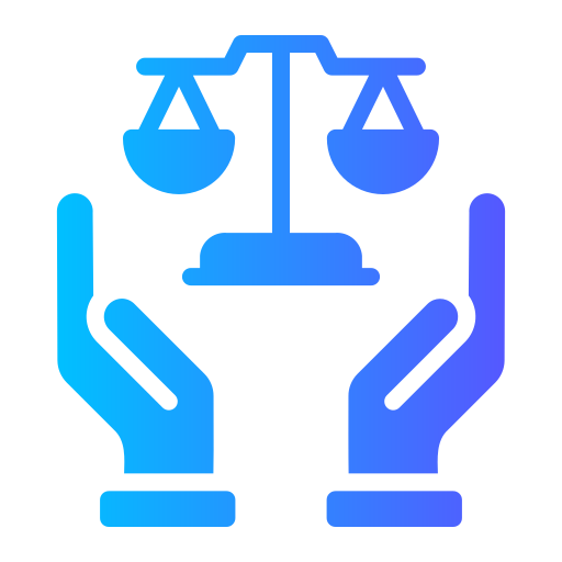 skala sprawiedliwości Generic gradient fill ikona