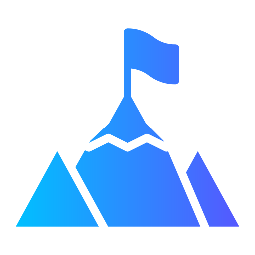 山 Generic gradient fill icon