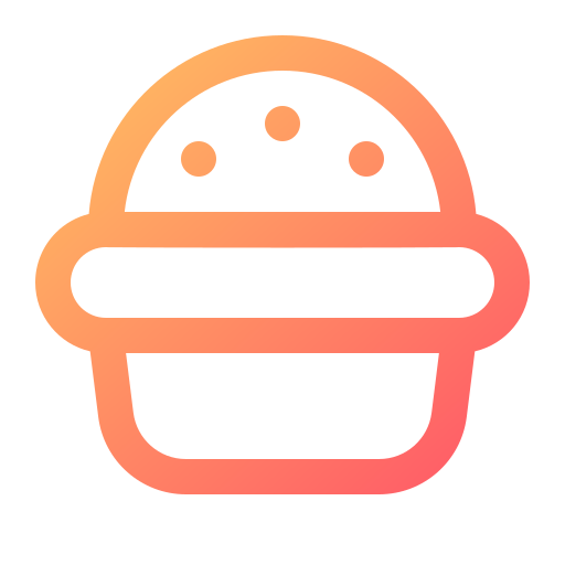hamburger Generic gradient outline icoon