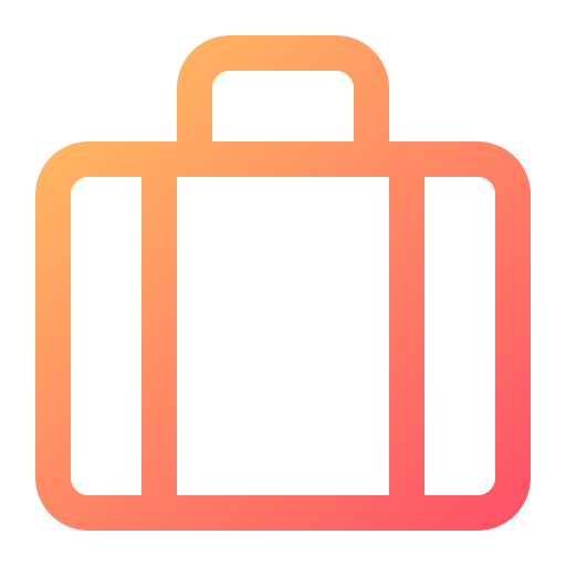 スーツケース Generic gradient outline icon