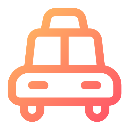 taxi Generic gradient outline icono