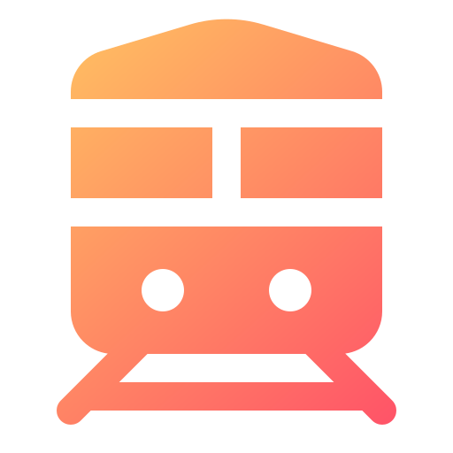 電車 Generic gradient fill icon