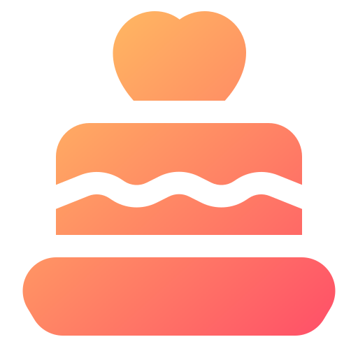 ケーキ Generic gradient fill icon