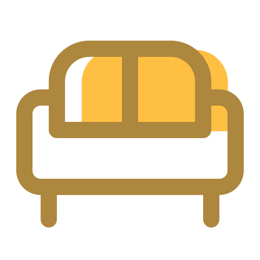 sofa Generic color lineal-color ikona