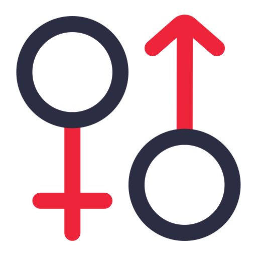 性別 Generic color outline icon
