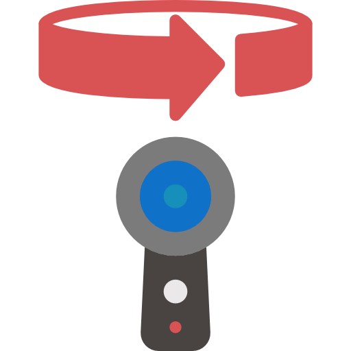 cámara 360 turkkub Flat icono