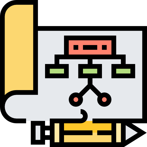 계획 Meticulous Lineal Color icon