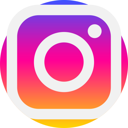 instagram Detailed Flat Circular Flat иконка