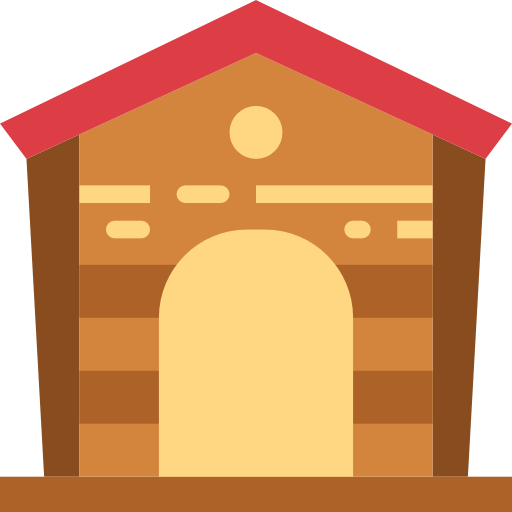 hundehütte Smalllikeart Flat icon