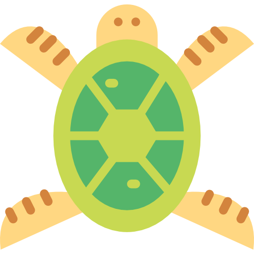 tortuga Smalllikeart Flat icono