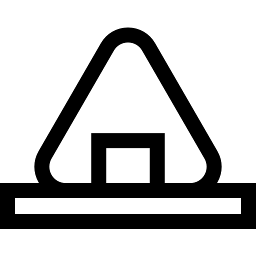 Onigiri Basic Straight Lineal icon