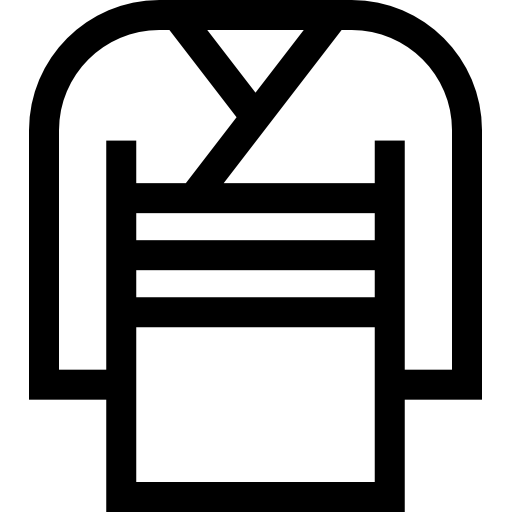 Кимоно Basic Straight Lineal иконка
