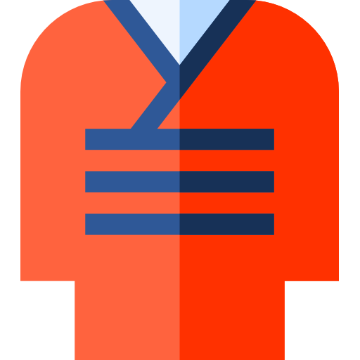 kimono Basic Straight Flat ikona