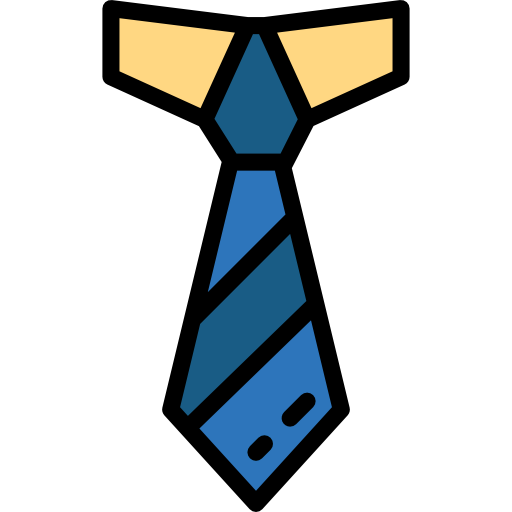 cravatta Smalllikeart Lineal Color icona