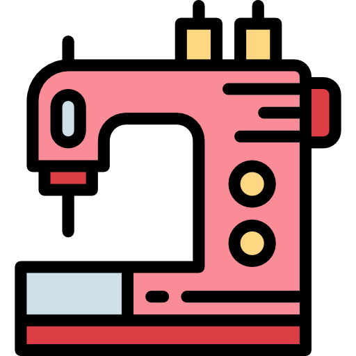 Sewing machine Smalllikeart Lineal Color icon