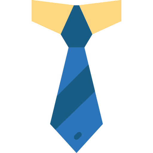 cravatta Smalllikeart Flat icona
