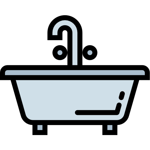 badewanne Smalllikeart Lineal Color icon