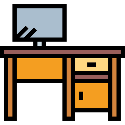 escritorio Smalllikeart Lineal Color icono