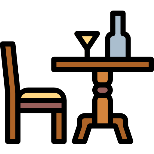 table à manger Smalllikeart Lineal Color Icône