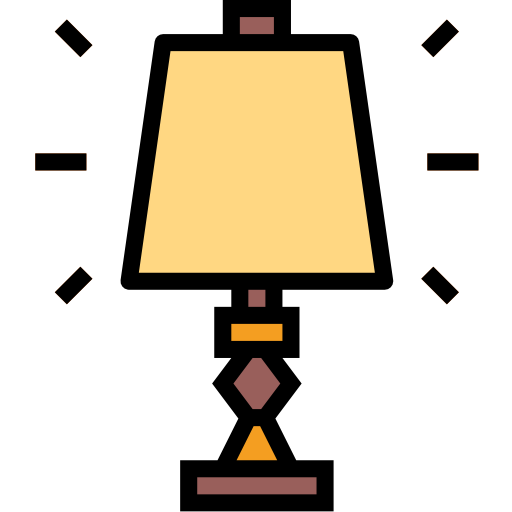 lámpara Smalllikeart Lineal Color icono
