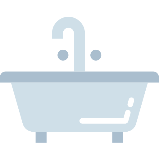 vasca da bagno Smalllikeart Flat icona