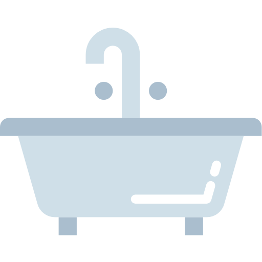 badewanne Smalllikeart Flat icon