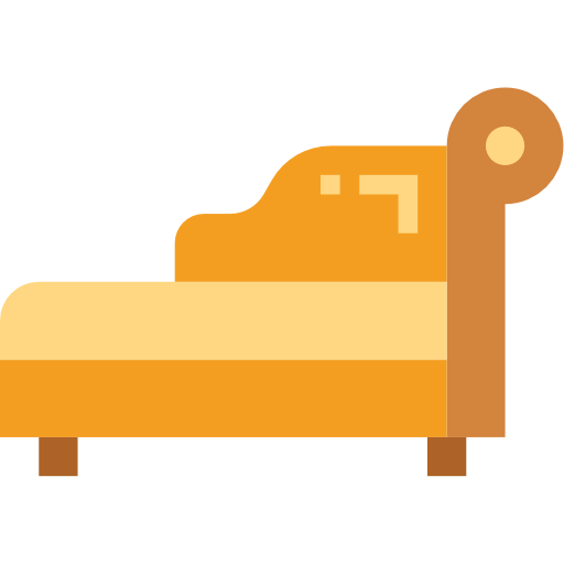 chaiselongue Smalllikeart Flat icon